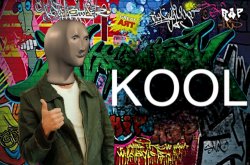 Meme Man Kool (Graffiti version) Meme Template