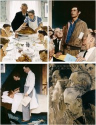 Norman Rockwell Four Freedoms Meme Template