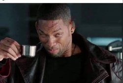 Will Smith coffe Meme Template