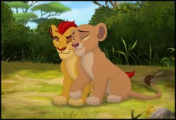 Kiara and Kion Meme Template