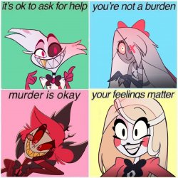 Murder is okay Meme Template