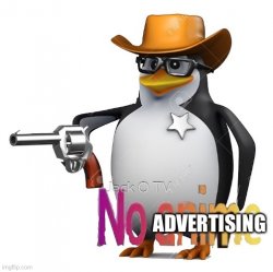 No advertising sheriff Meme Template