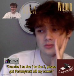 W i l b u r Meme Template