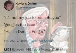 Hi I’m Dennis Prager Meme Template