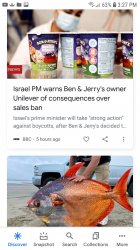 Ben & Jerry's Boycott Fish News Duo Meme Template