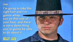 Billy Jack Says Trump Won Meme Template