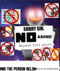No Anime Meme Template