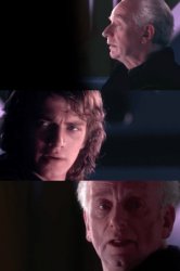 Dark side of the force Meme Template