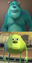 Sully wazowski uh oh Meme Template