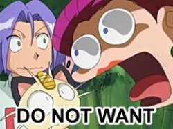 do not want Meme Template