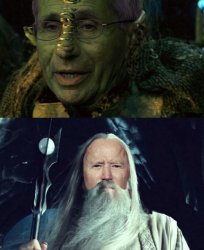 Fauci and Saruman Biden Meme Template
