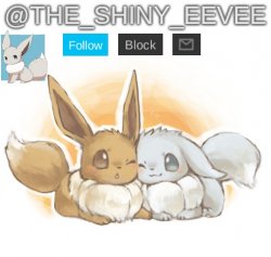The_Shiny_Eevee's announcement template V2 Meme Template