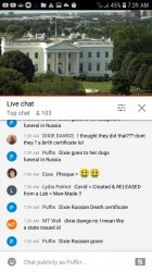 EarthTV WH chat 7-18-21 #223 Meme Template