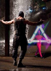 pink guy lightning triangle Meme Template