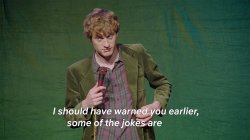 ACASTER, WARNING, "SOME OF THE JOKES ARE ________" Meme Template