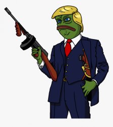 Trump Pepe Meme Template