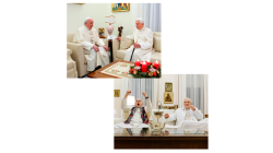 Two popes Meme Template