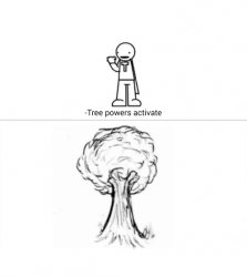 Tree Power Activate Meme Template