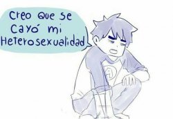 Creo que se me cayo mi heterosexualidad Meme Template