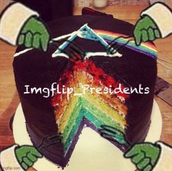 Pepe Party birthday cake Meme Template