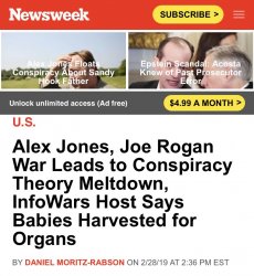 Alex Jones proved right again Meme Template