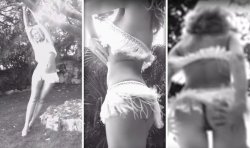Kylie black & white music video Meme Template