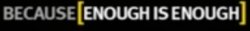 because enough is enough Meme Template