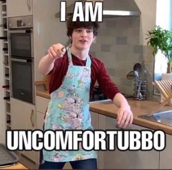 i am uncomfortubbo Meme Template