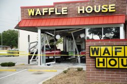Waffle House Meme Template