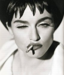 Madonna smoking Meme Template