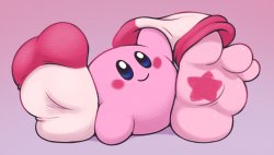 Kirby feet Meme Template