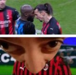 Romelu Lukaku and Zlatan Ibrahimović Meme Template