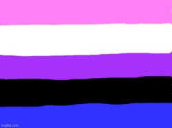 Genderfluid flag Meme Template