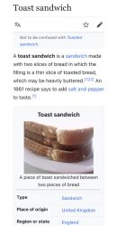 Toast sandwich Meme Template