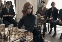 Queens play Chess Meme Template