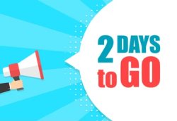 2 days to go Meme Template