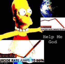 Homer Lisa suicide rate 2 Meme Template