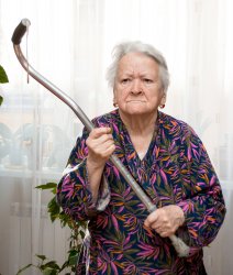 I Have a Cane Meme Template