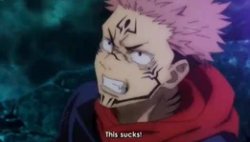 Sukuna This Sucks! Meme Template