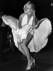 Marilyn Monroe skirt Meme Template