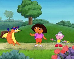 Dora The Explorer Fox Don't Take It Meme Template