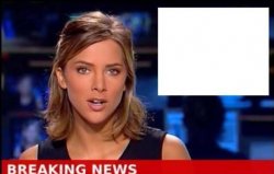 Breaking news template Meme Template