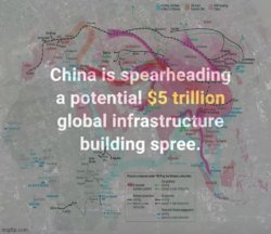China infrastructure Meme Template