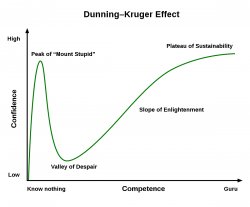Donning kreuger Meme Template