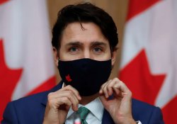 Justin Trudeau masked Meme Template