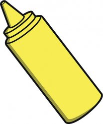 Mustard clipart Meme Template