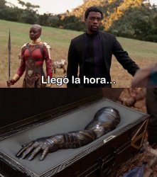 Llego la hora Meme Template