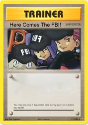 team rocket FBI Meme Template