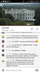 EarthTV WH chat 7-15-21 #76 Meme Template