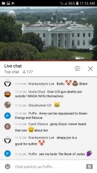 EarthTV WH chat 7-15-21 #122 Meme Template